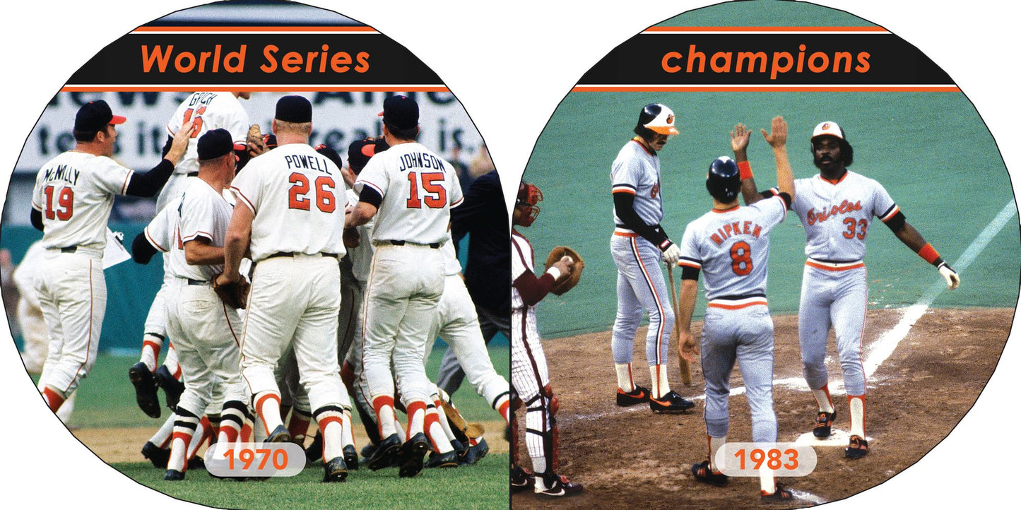 Baltimore Orioles 101: My First Team-Board-Book