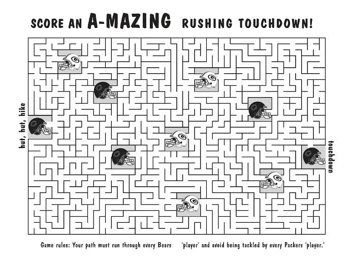 Chicago Bears Doodle Playbook