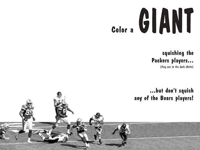 Chicago Bears Doodle Playbook