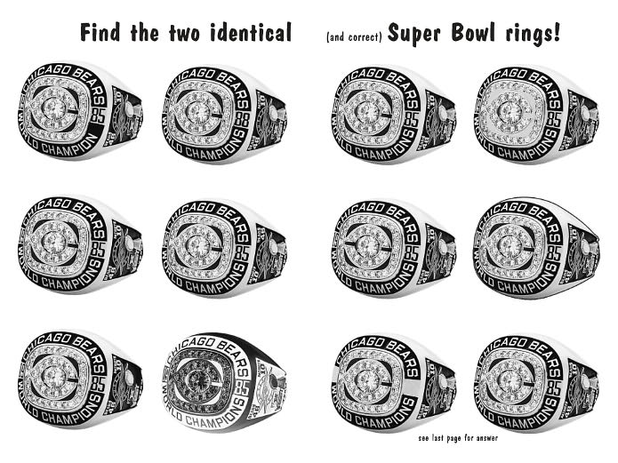 Chicago Bears Doodle Playbook
