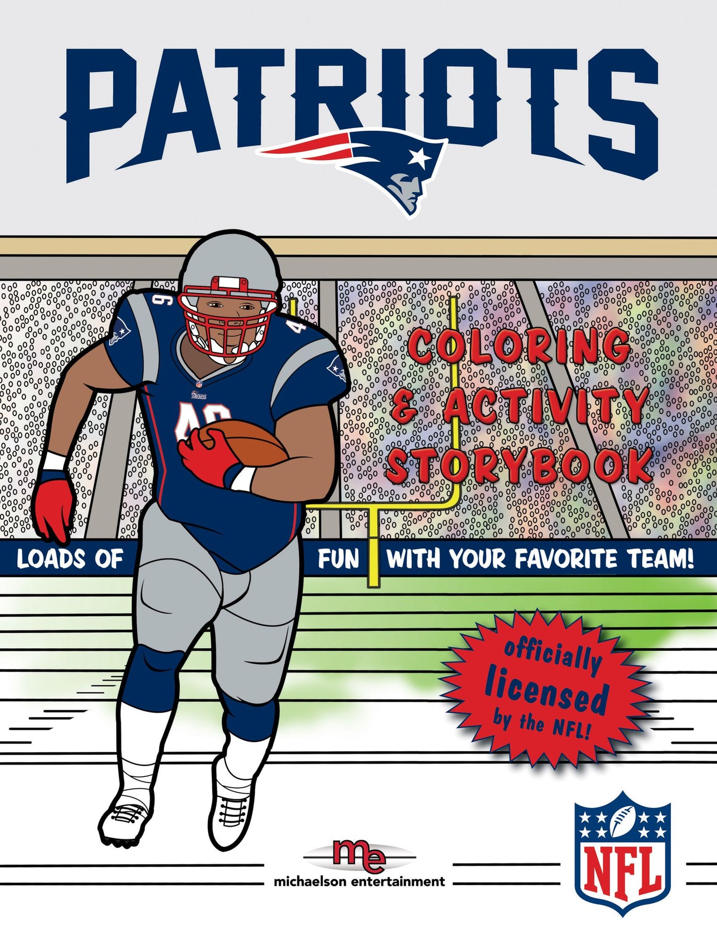 New England Patriots Coloring & Activity Storybook