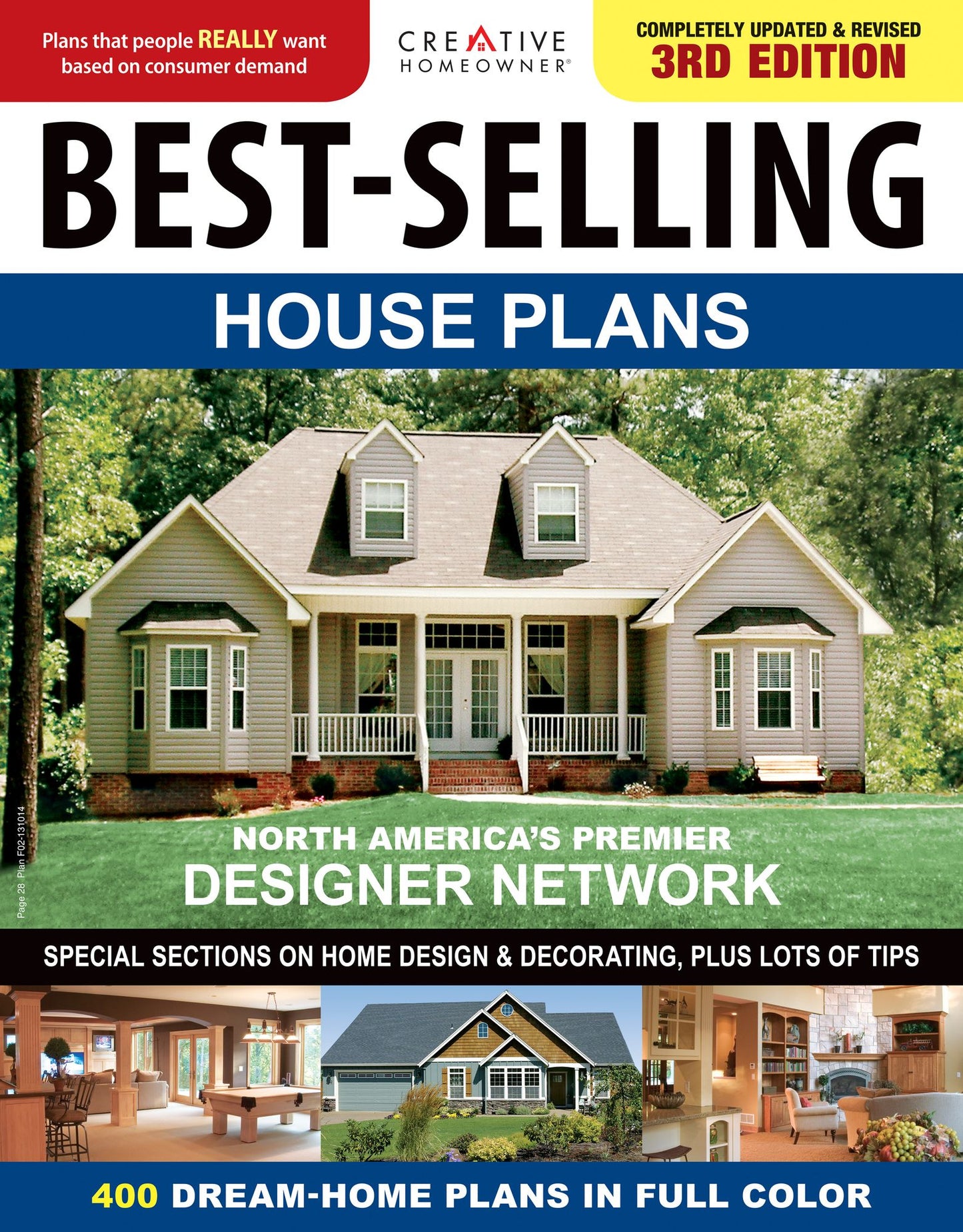 Best-Selling House Plans: 400 Dream Home Plans in Full Colour