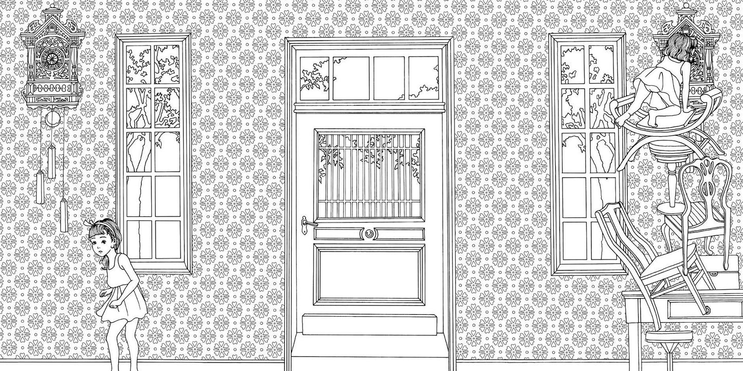The Time Garden: A Magical Journey and Coloring Book