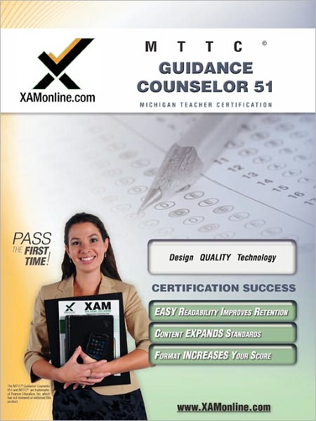Mttc Guidance Counselor 51 Teacher Certification Test Prep Study Guide