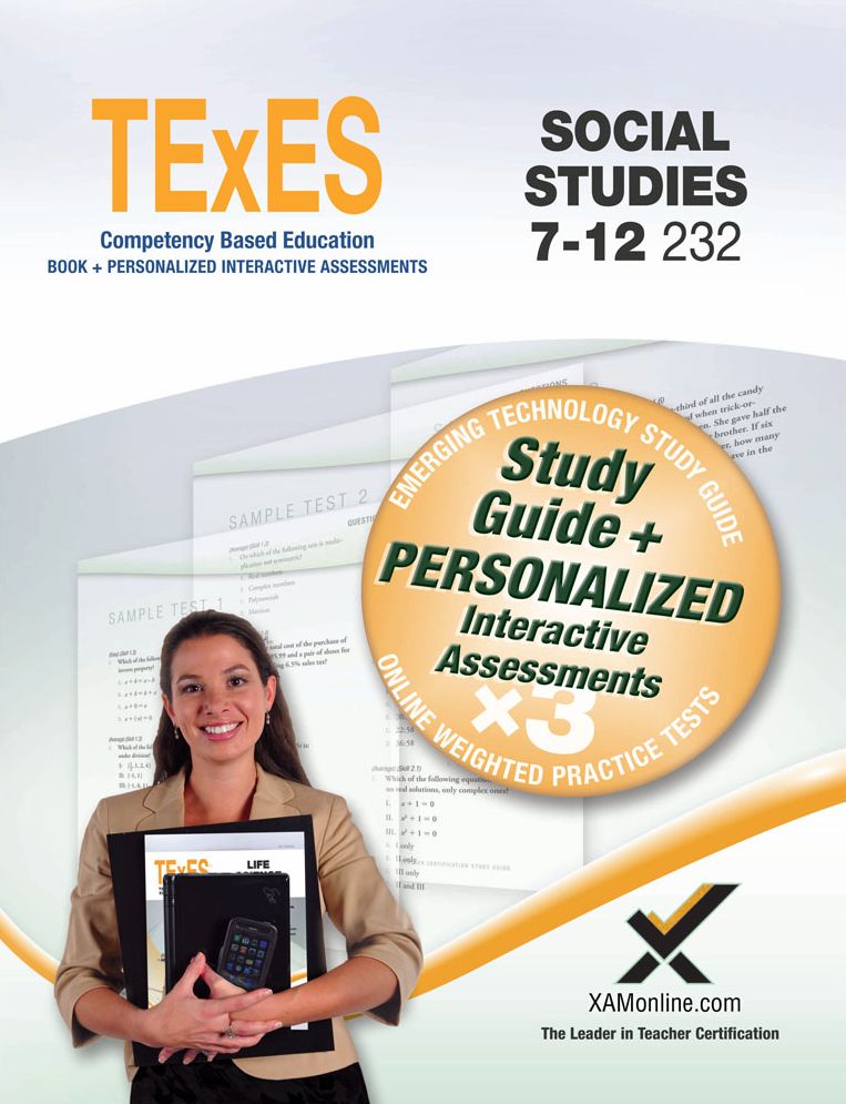 TExES Social Studies 7-12 232 Book + Online