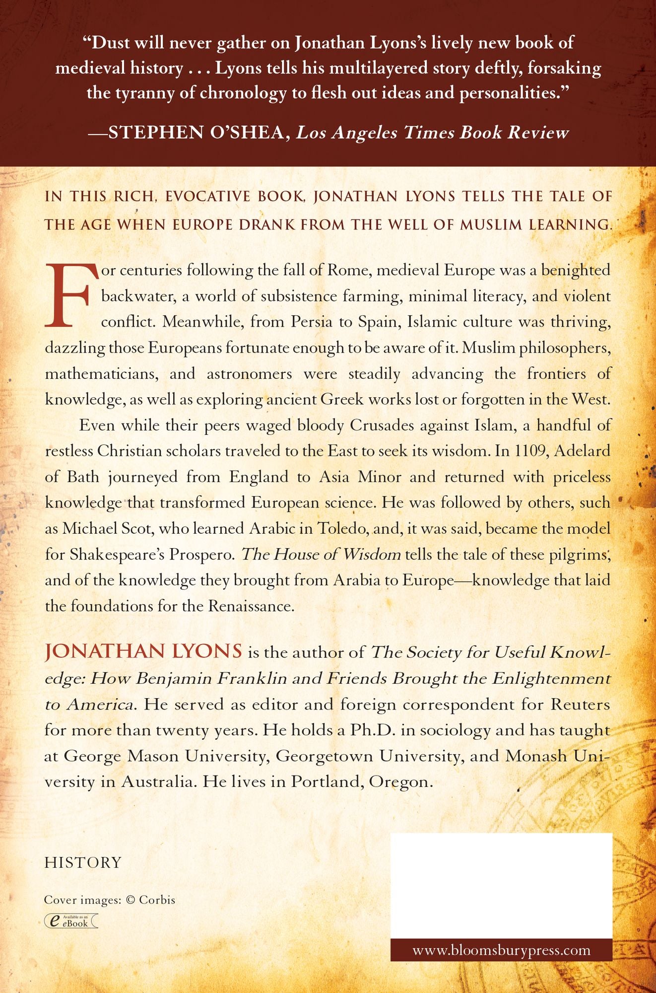 House of Wisdom: How the Arabs Transformed Western Civilization