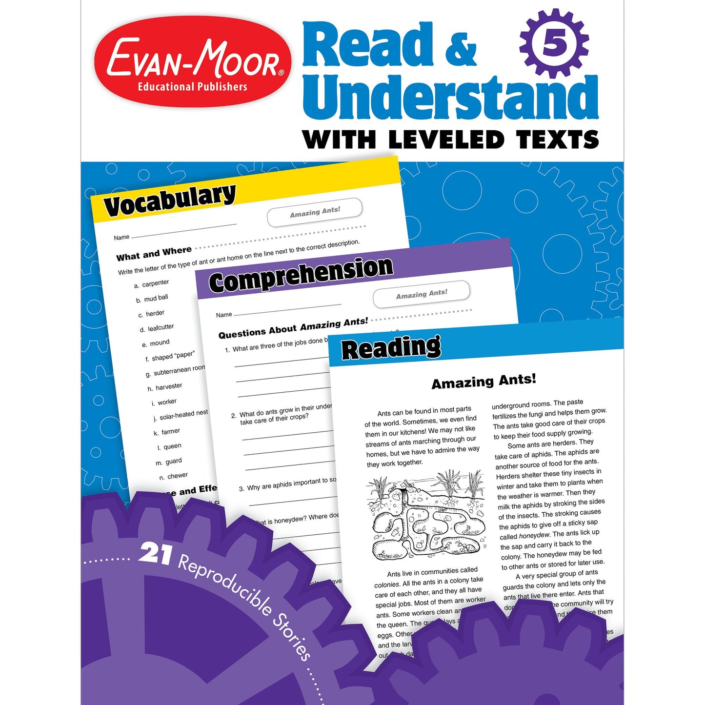 Read and Understand with Leveled Texts: Grade 5