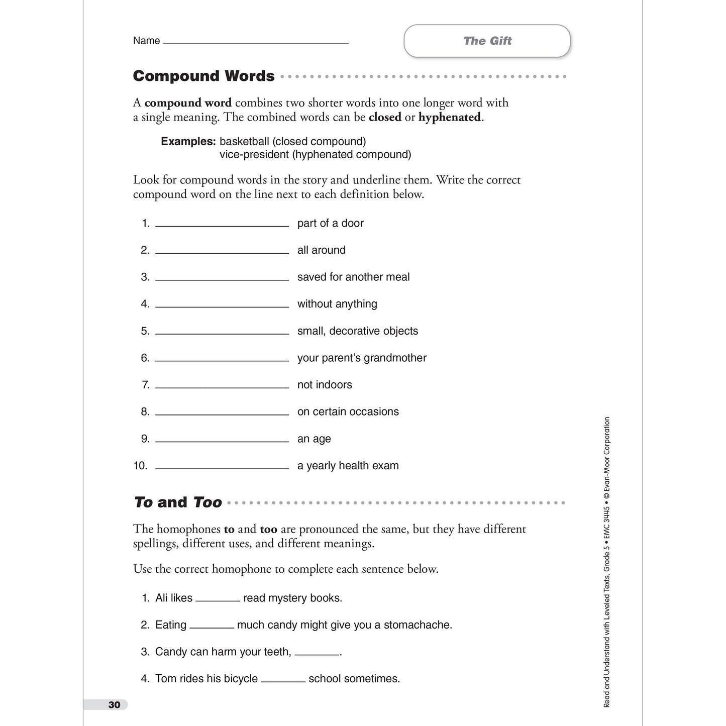 Read and Understand with Leveled Texts: Grade 5