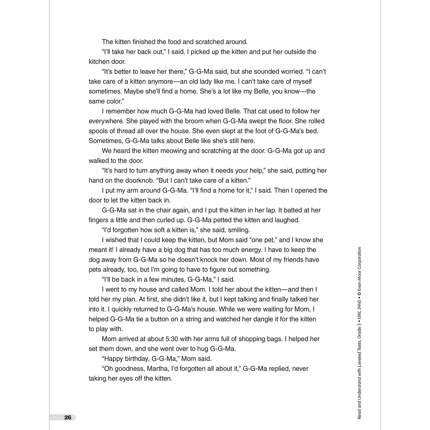 Read and Understand with Leveled Texts: Grade 5