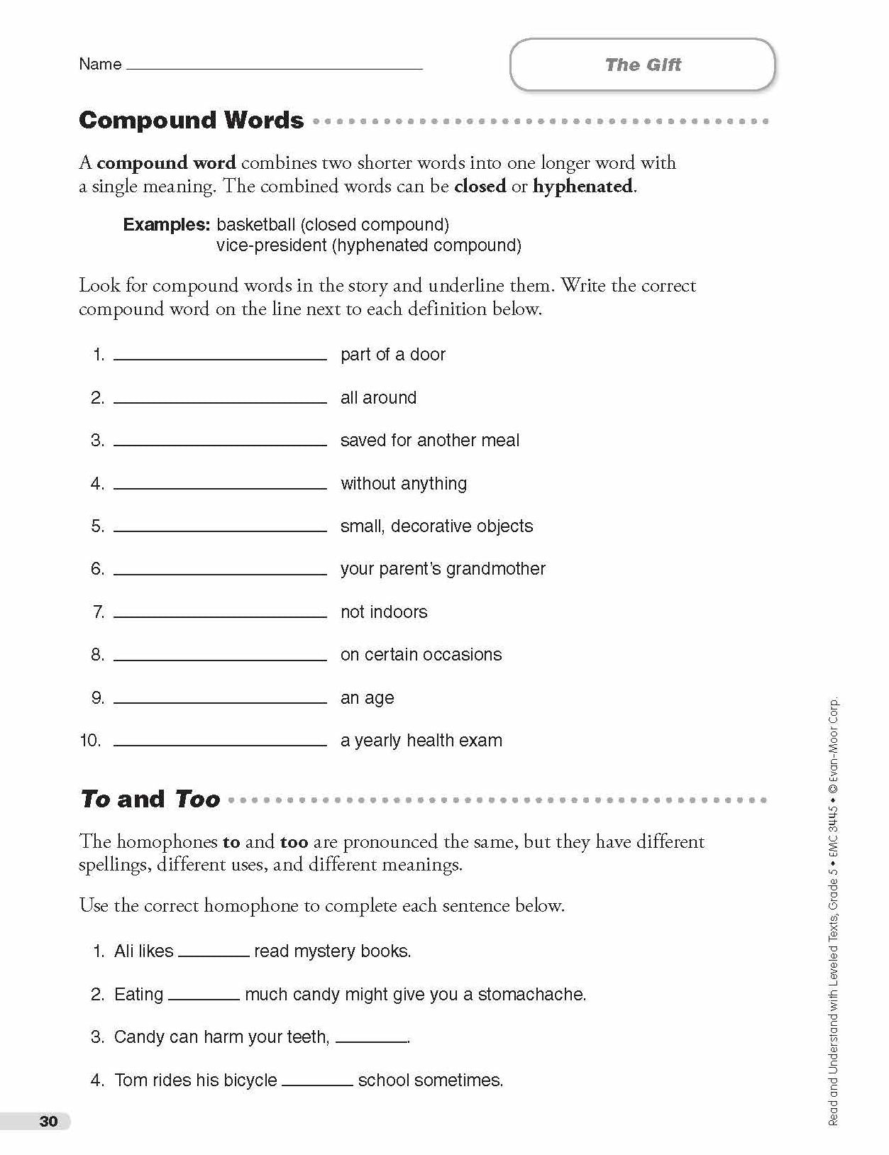 Read and Understand with Leveled Texts: Grade 5