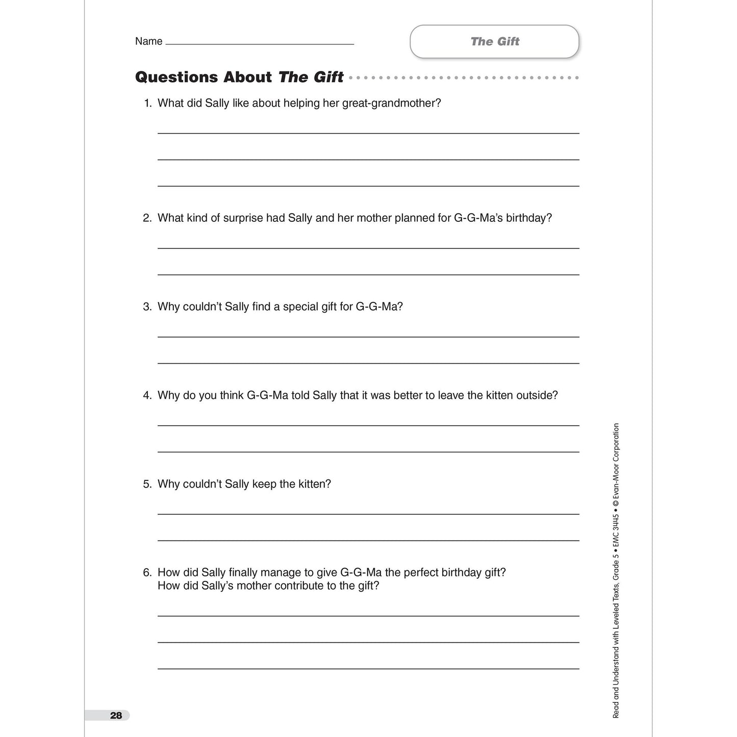 Read and Understand with Leveled Texts: Grade 5