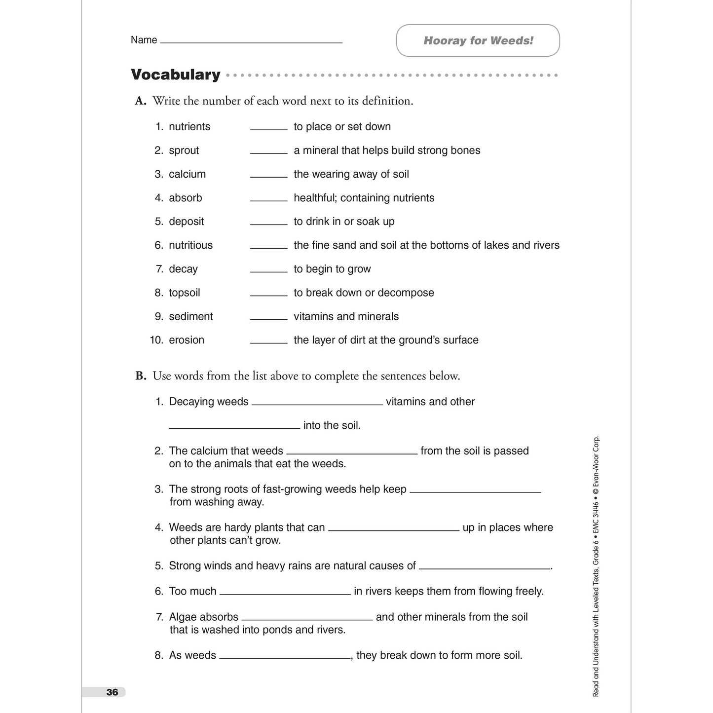 Read and Understand with Leveled Texts: Grade 6+