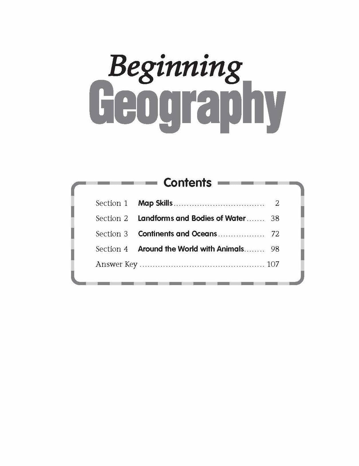 Beginning Geography