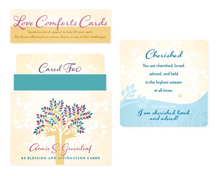 Love Comforts Cards: Words of Comfort for Those With Cancer or Illness