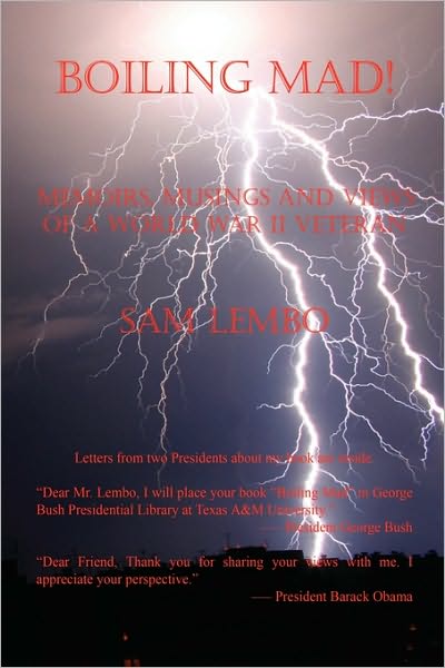 Boiling Mad! - Memoirs, Musings And Views Of A World War Ii Veteran