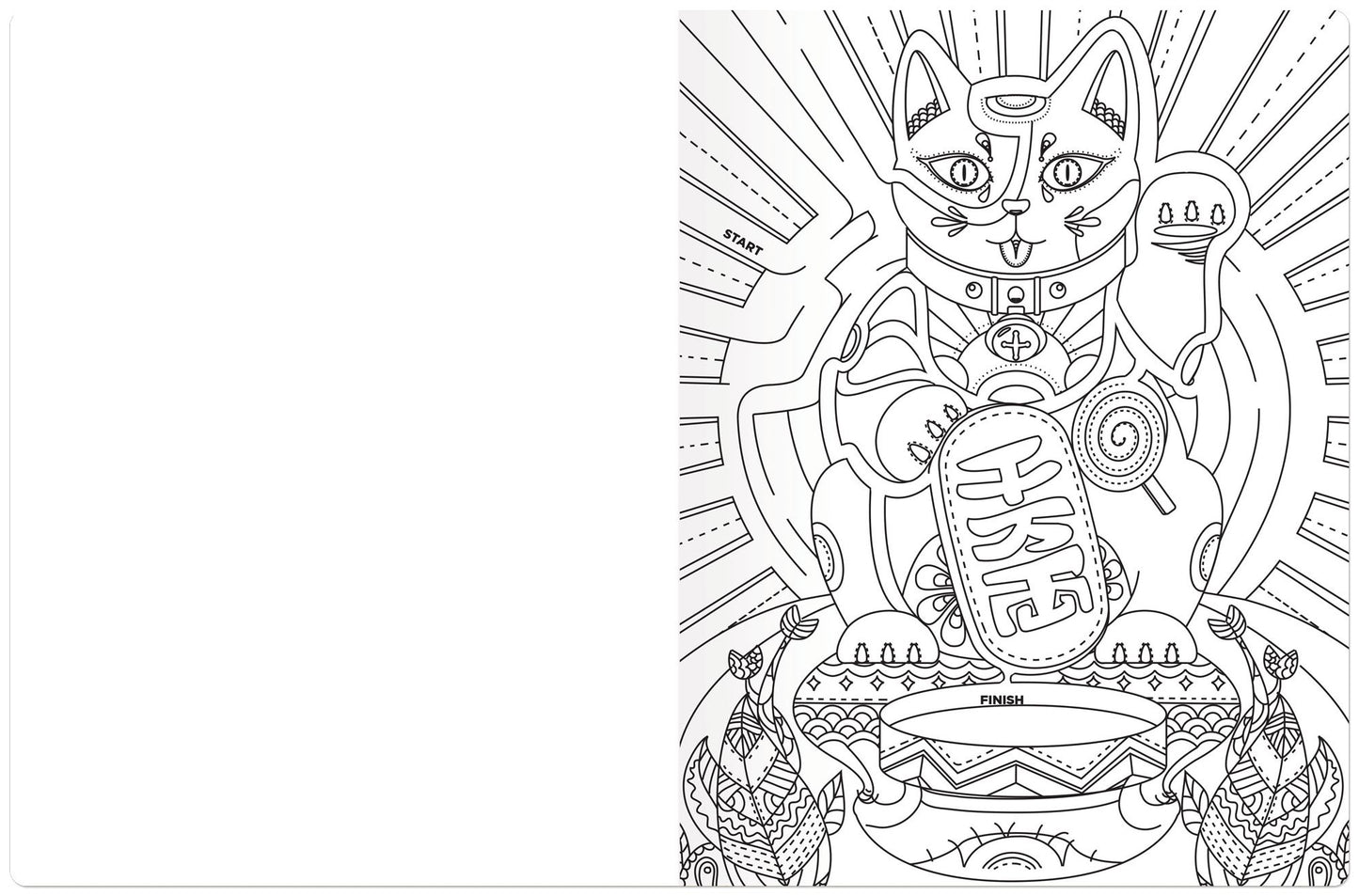 A-Maze-ing Puzzle & Coloring Book