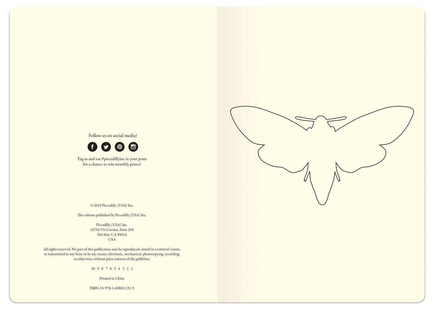 Leatherlook Journal - Sky Blue - Small - Lined both Sides