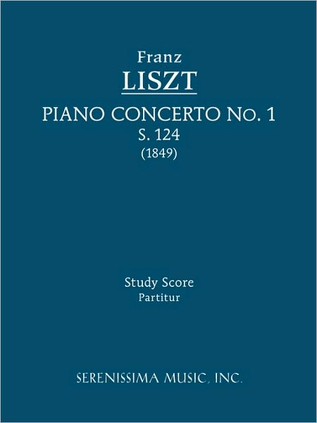 Piano Concerto No. 1, S. 124 - Study score