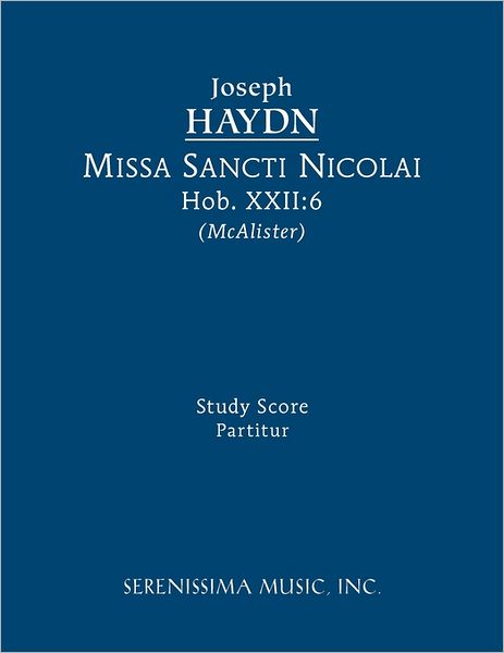 Missa Sancti Nicolai, Hob.Xxii