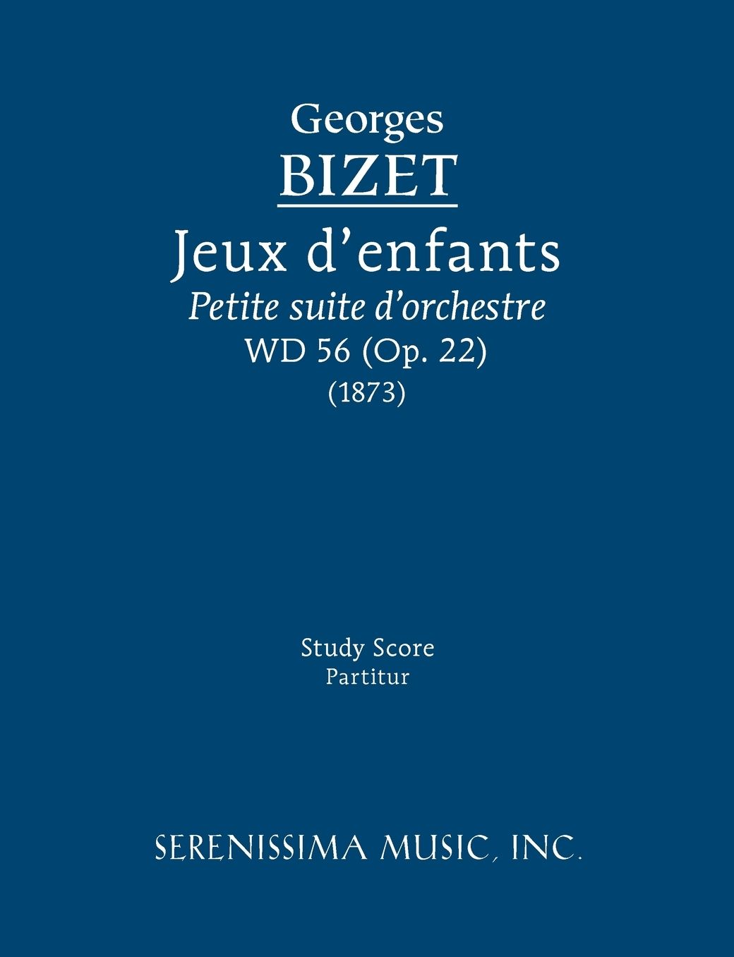 Jeux D'Enfants, Wd 56 - Study Score