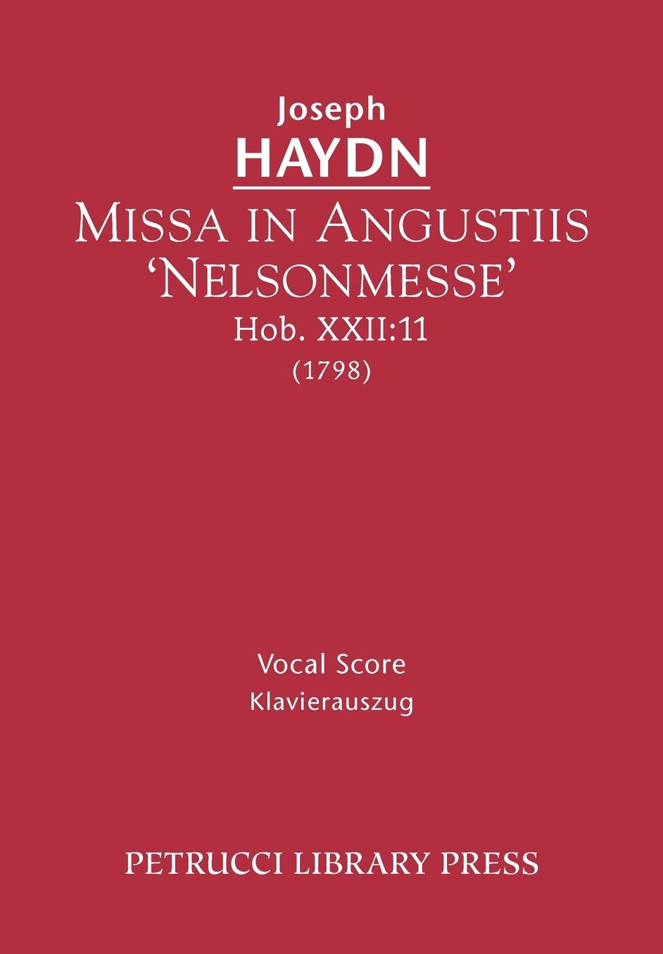 Missa In Angustiis 'Nelsonmesse', Hob. Xxii