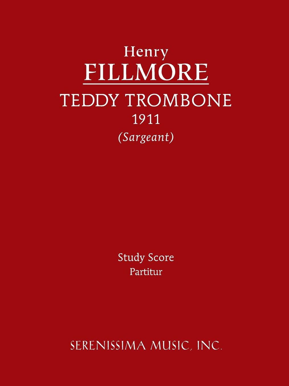 Teddy Trombone - Study score