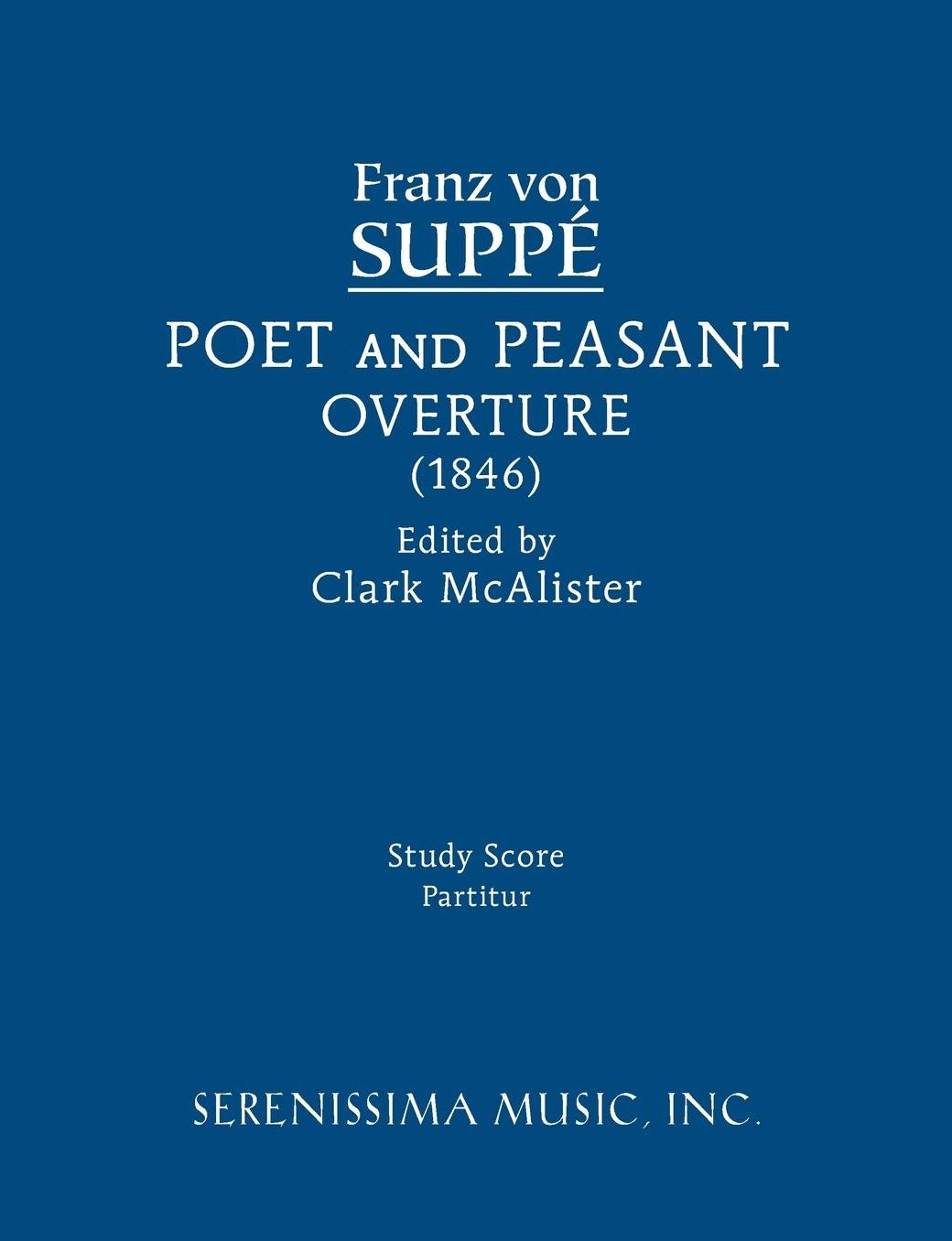 Poet and Peasant Overture: Study score
