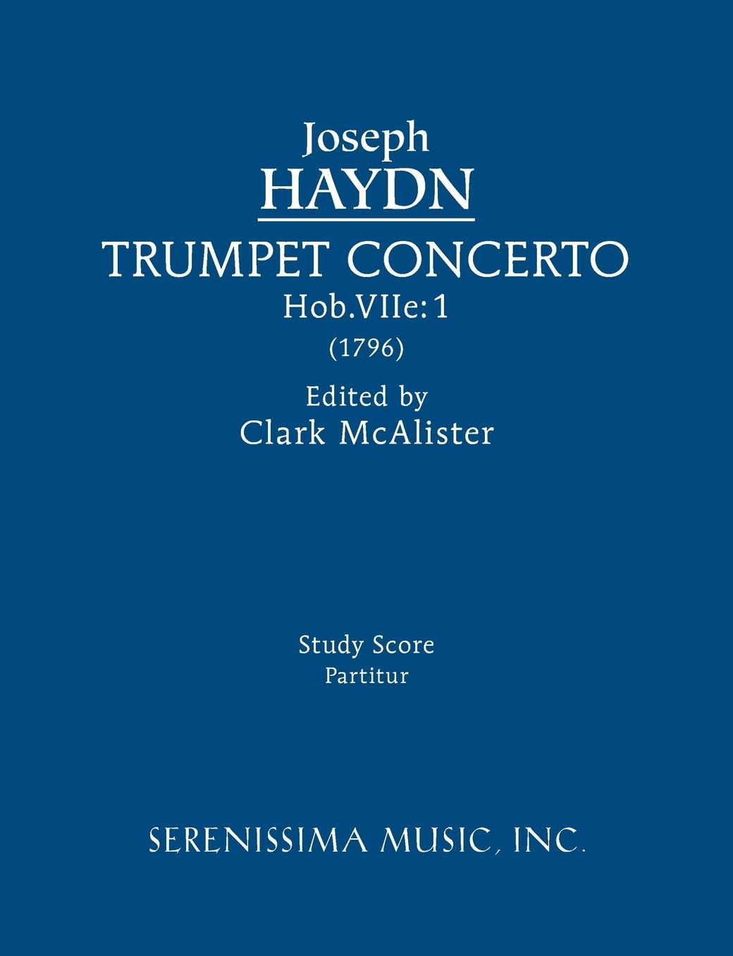 Trumpet Concerto, Hob.VIIe.1: Study score