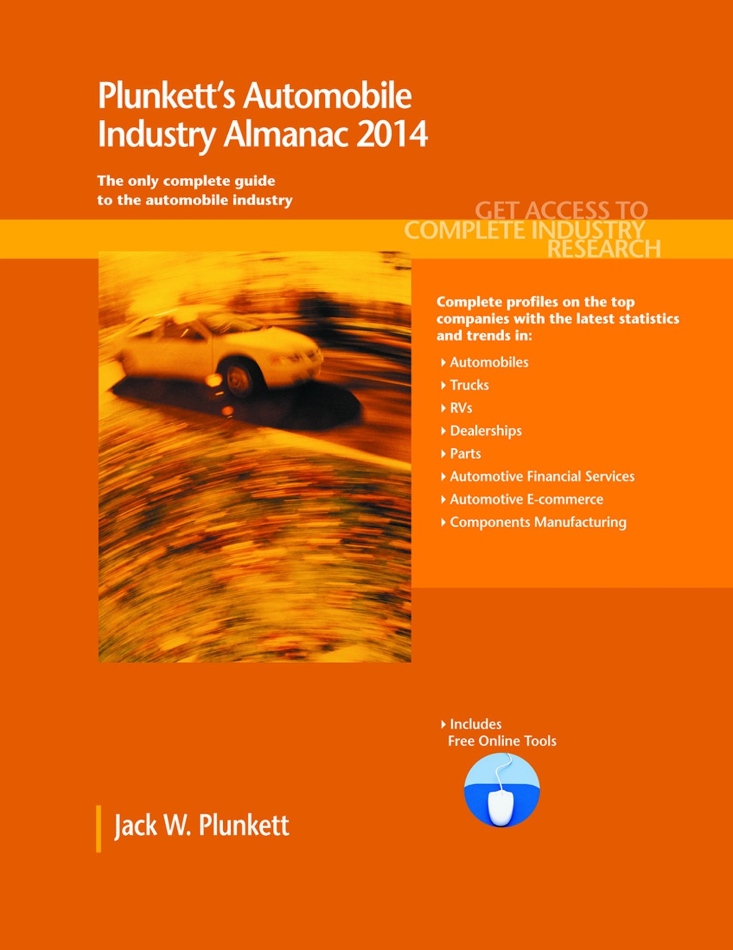 Plunkett's Automobile Industry Almanac 2014