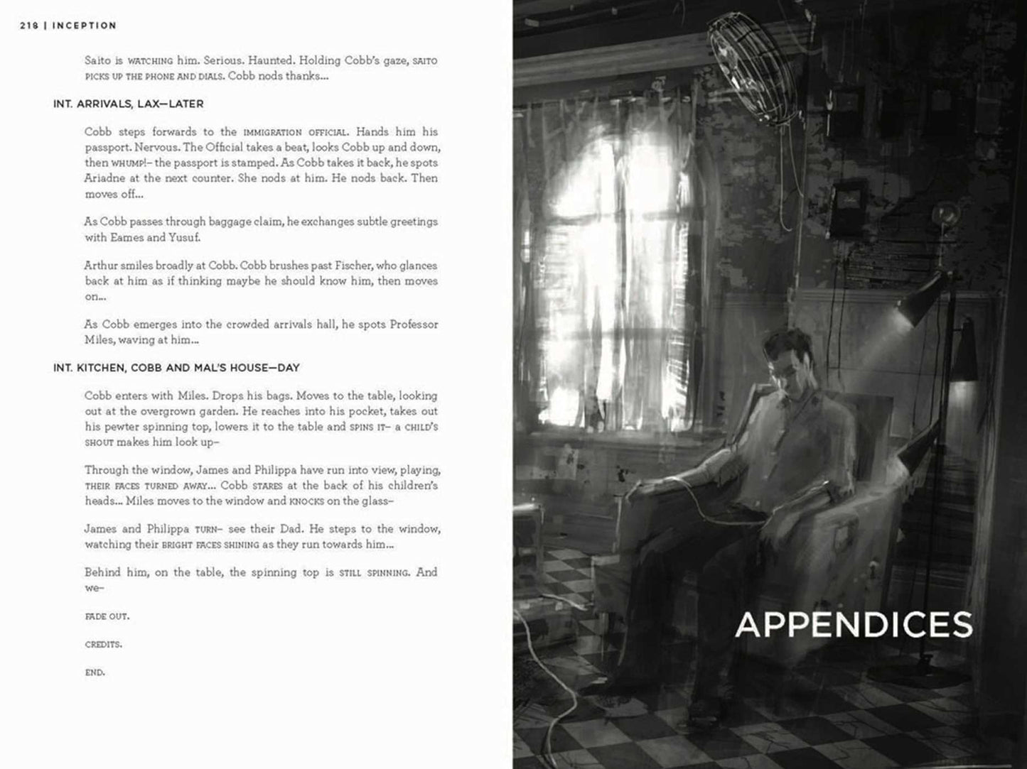 Inception: The Shooting Script