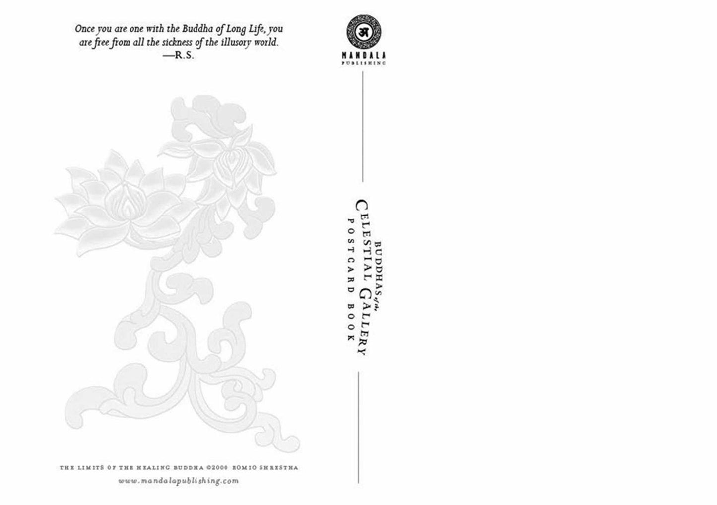 Buddhas of the Celestial Gallery Postcard Book: 24 Postcards