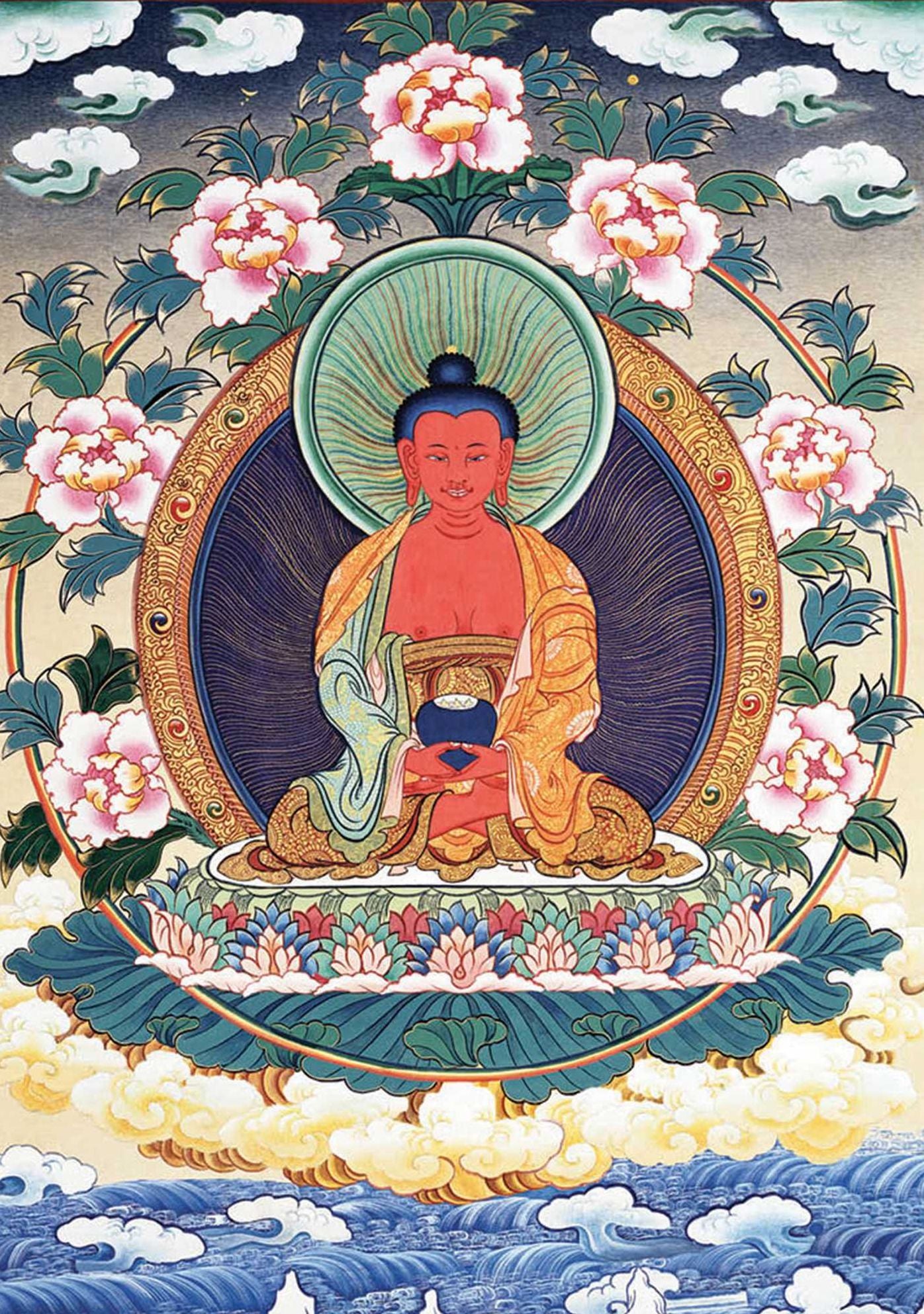 Buddhas of the Celestial Gallery Postcard Book: 24 Postcards