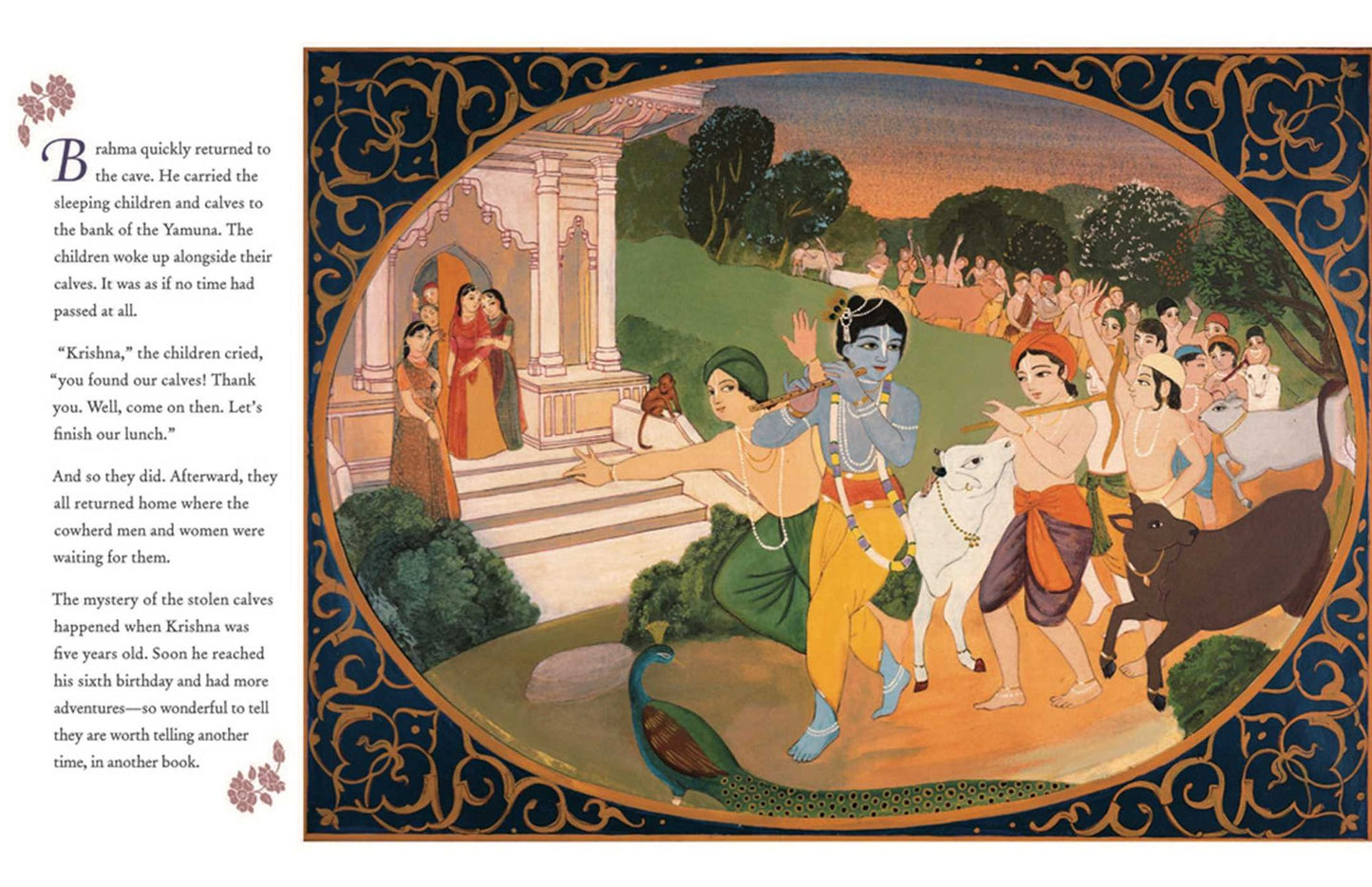 Krishna and the Mystery of the Stolen Calves: A Mandala Classic