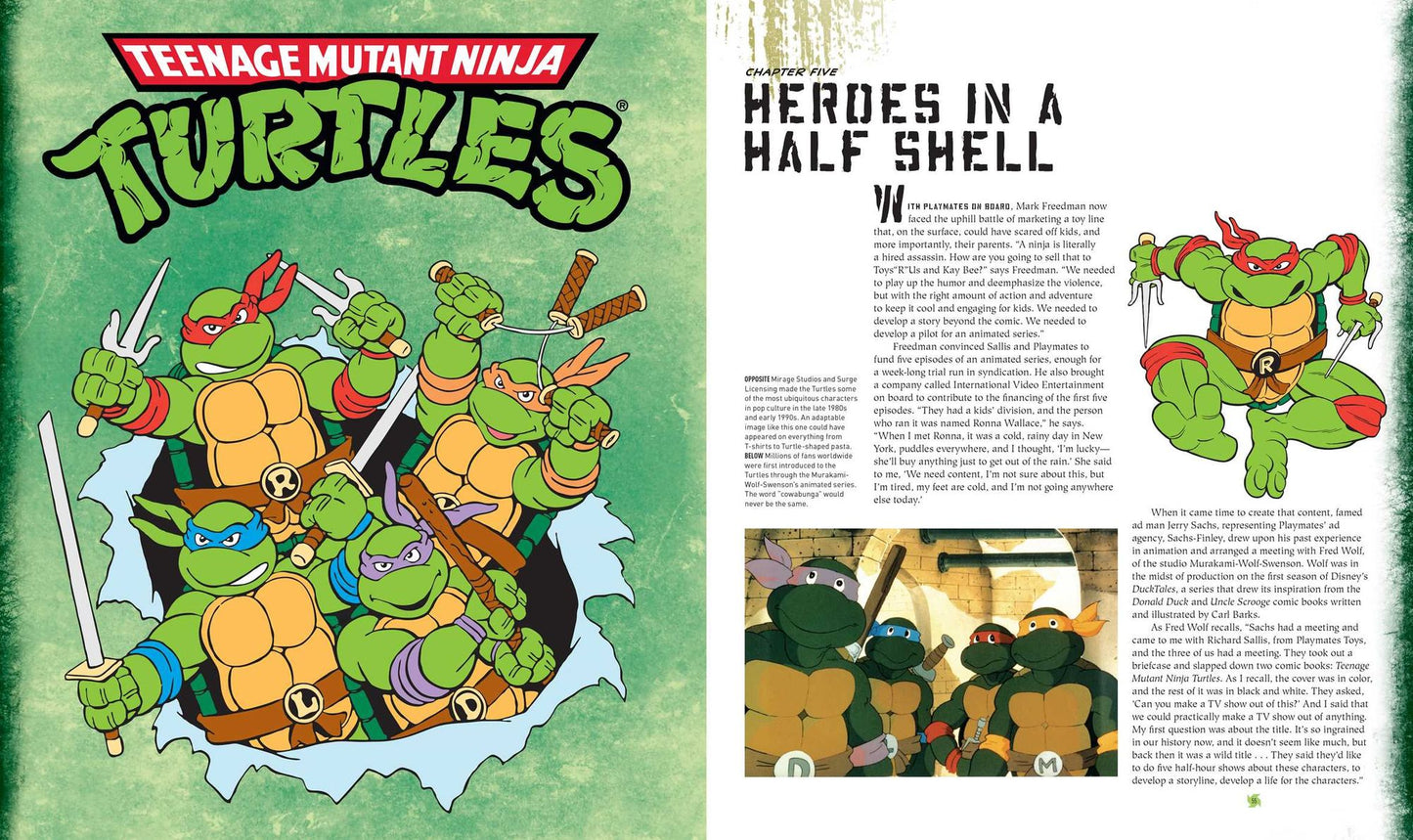 Teenage Mutant Ninja Turtles: The Ultimate Visual History