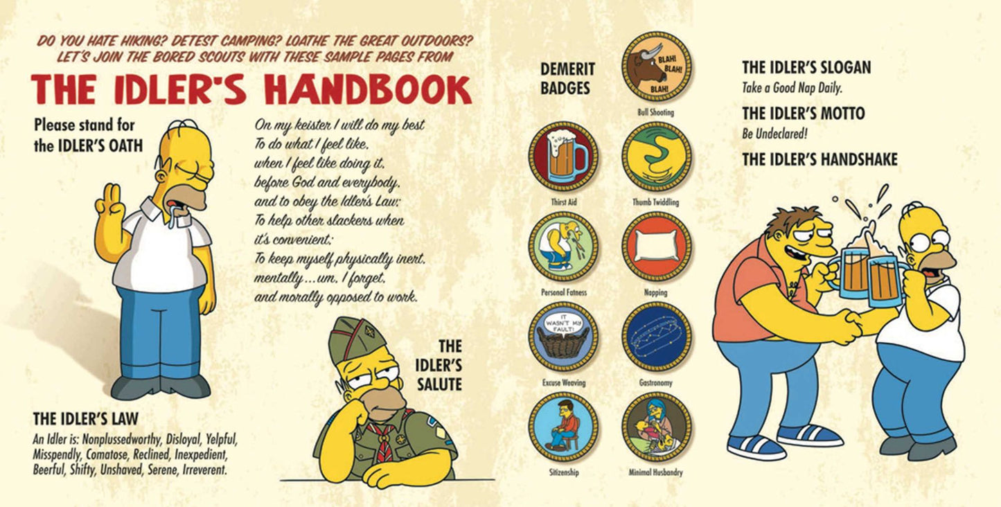 Homer Simpson's Little Book of Laziness