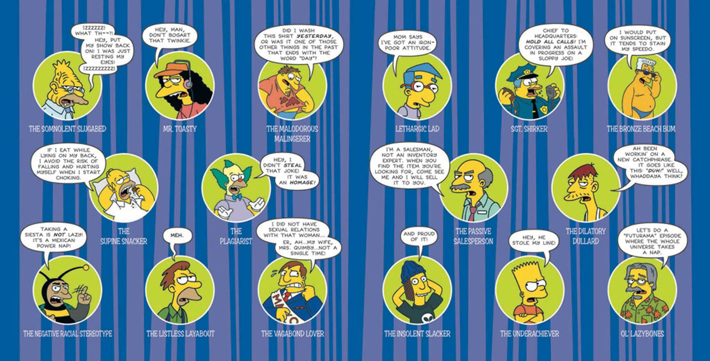 Homer Simpson's Little Book of Laziness