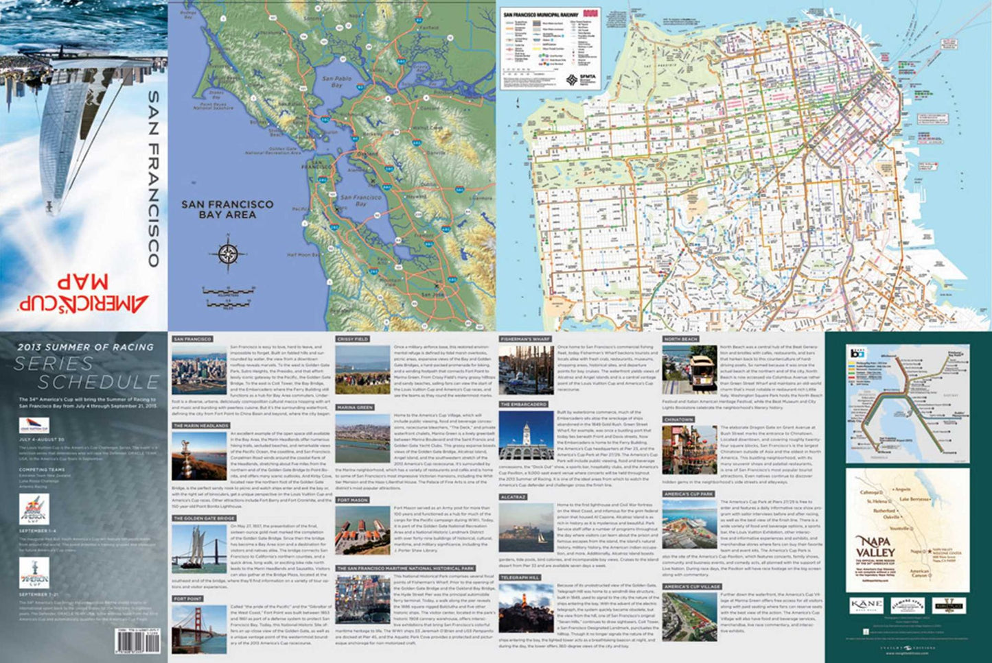 San Francisco America's Cup Map