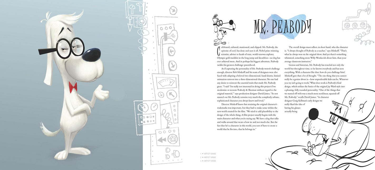 The Art of Mr. Peabody and Sherman