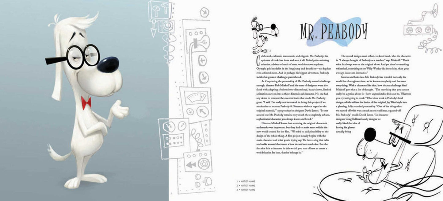 The Art of Mr. Peabody and Sherman
