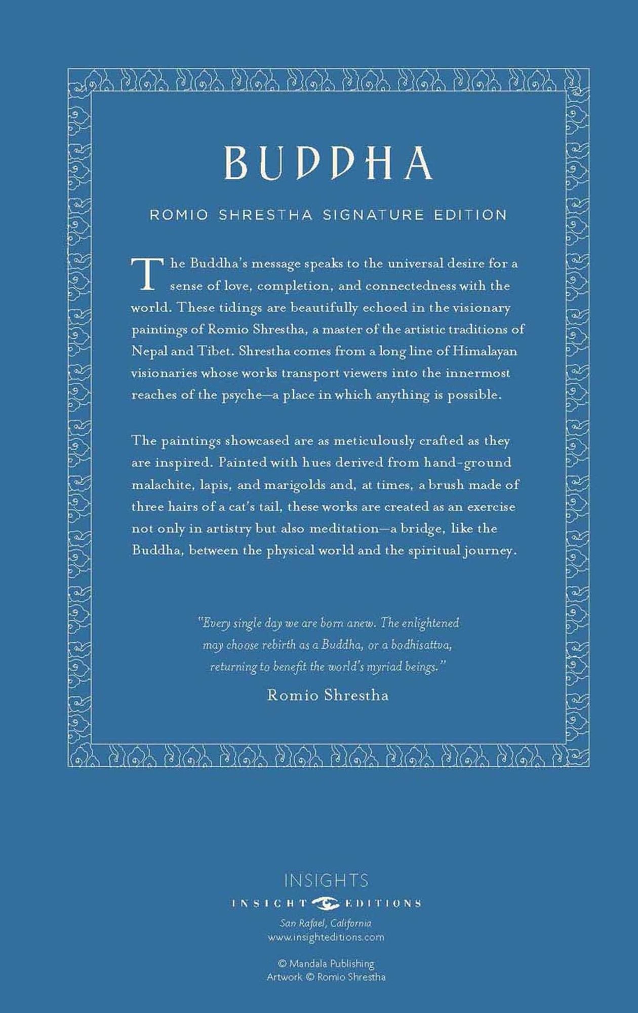 Buddha Hardcover Ruled Journal: Romio Shrestha Signature Edition