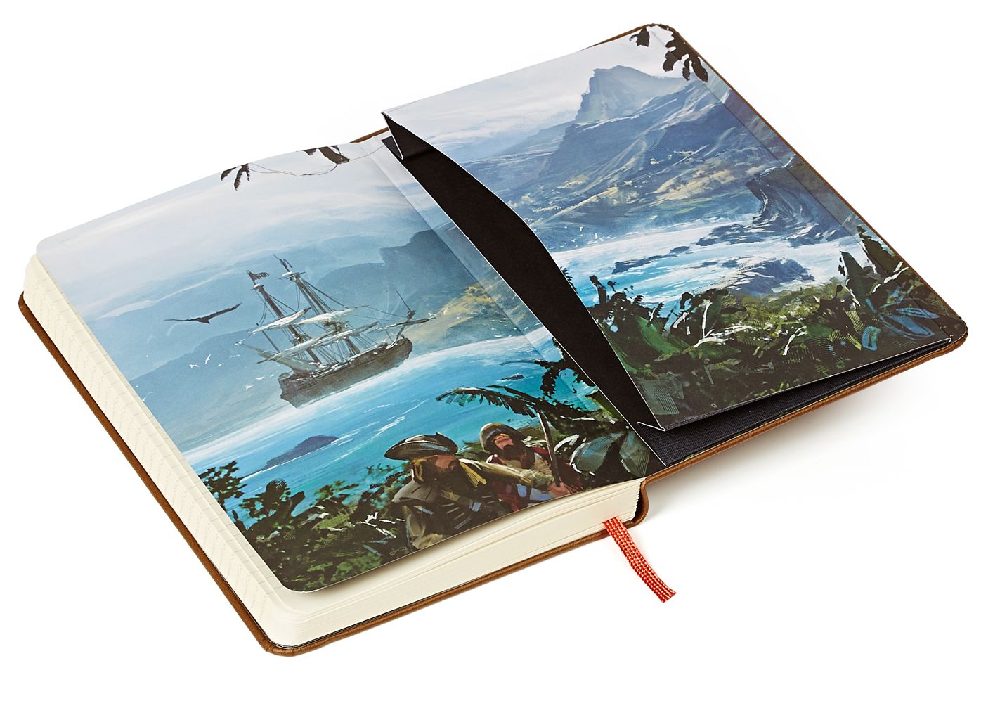 Assassin's Creed IV: Black Flag Hardcover Ruled Journal Large