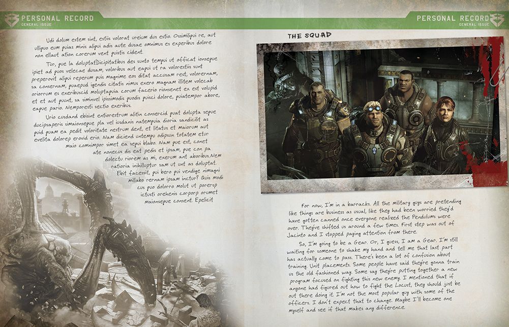 Gears of War: Judgment: Kilo Squad: The Survivor's Log