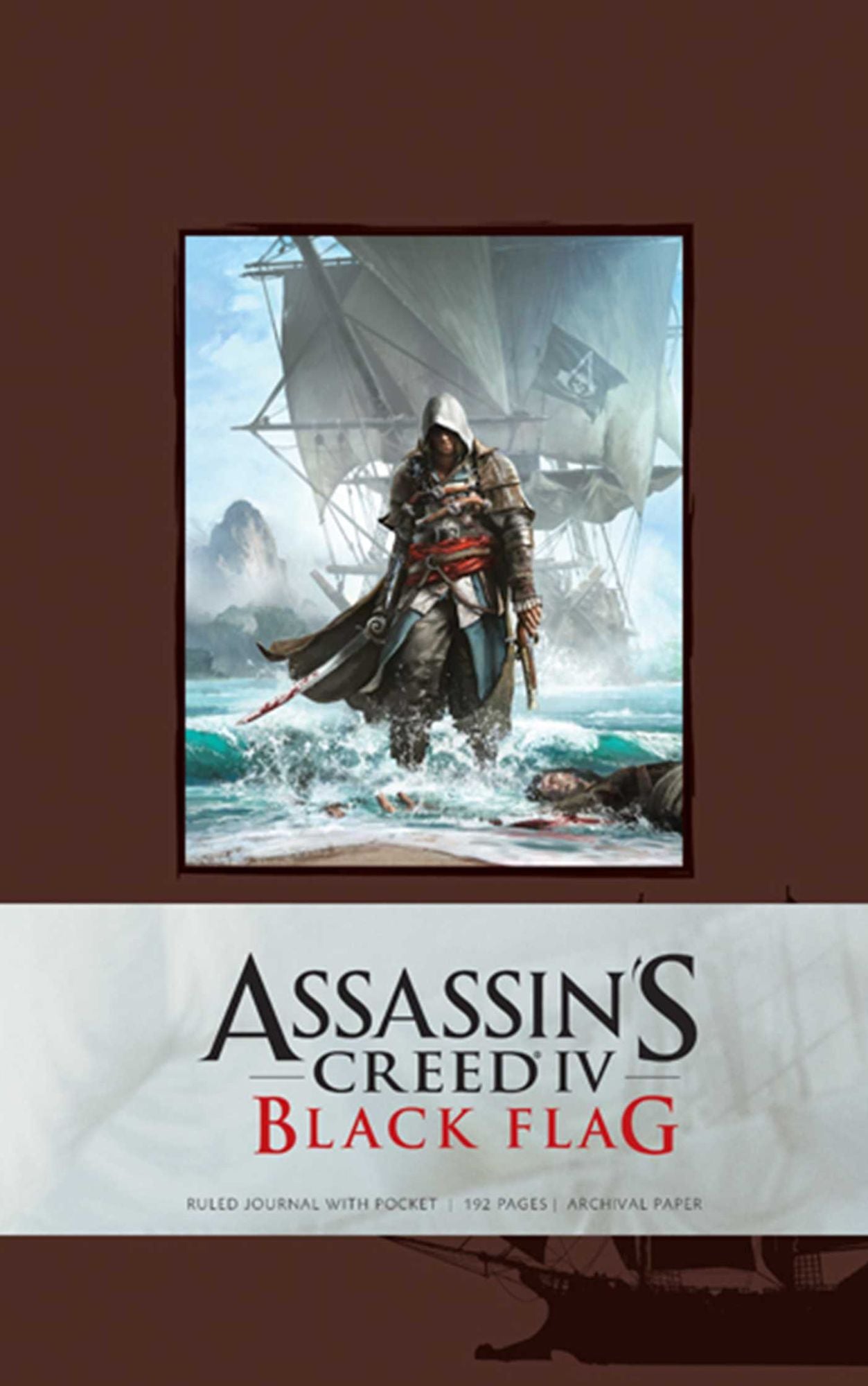 Assassin's Creed IV: Black Flag Hardcover Blank Journal Large