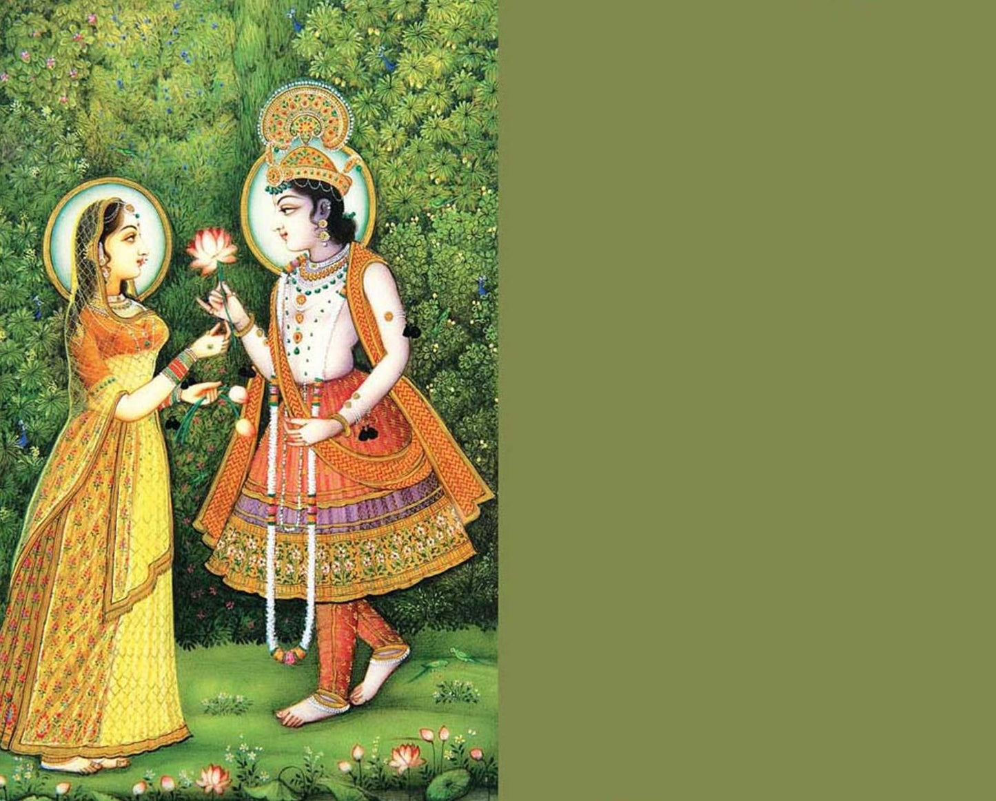 Krishna Hardcover Blank Journal