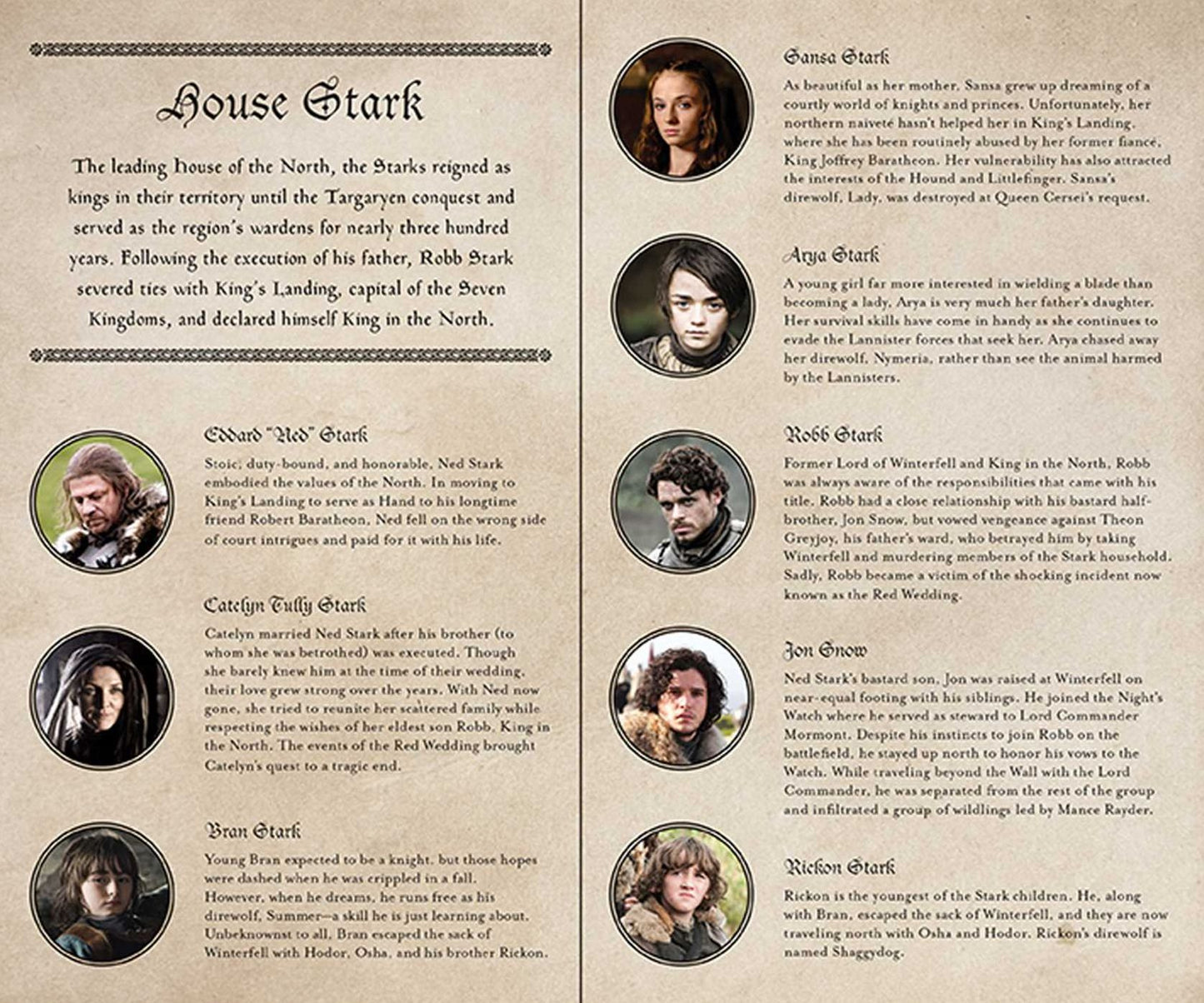 Game of Thrones House of Stark Bound Ruled Journal 5.5" x 8.5"