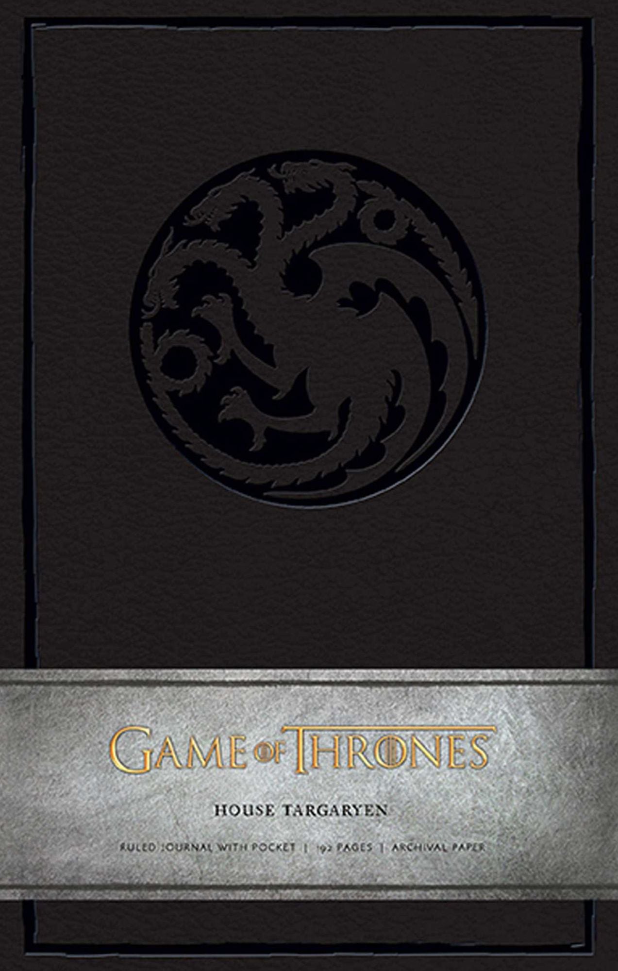 Game of Thrones House of Targaryen Bound Ruled Journal 5.5" x 8.5"