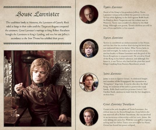 Game of Thrones: House Lannister Hardcover Ruled Journal