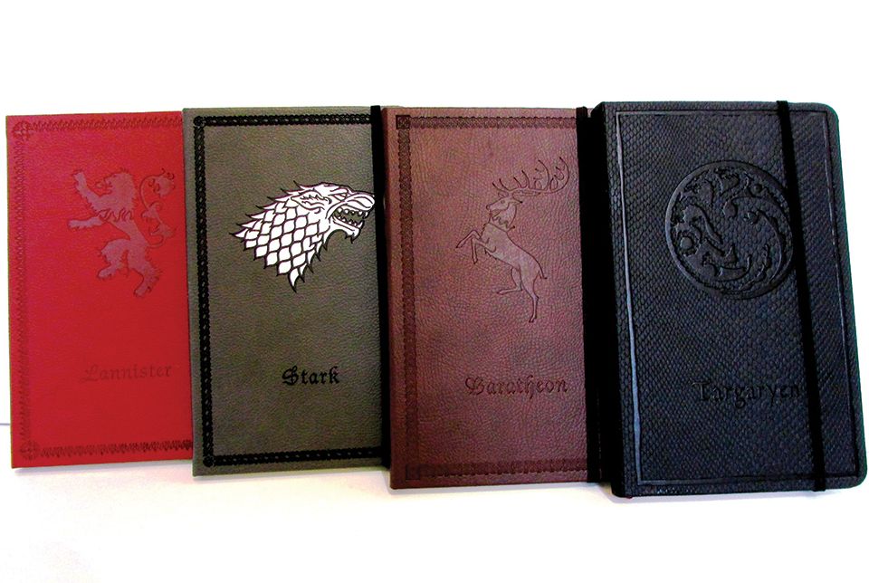 Game of Thrones: House Lannister Hardcover Ruled Journal