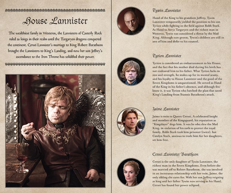 Game of Thrones: House Lannister Hardcover Ruled Journal