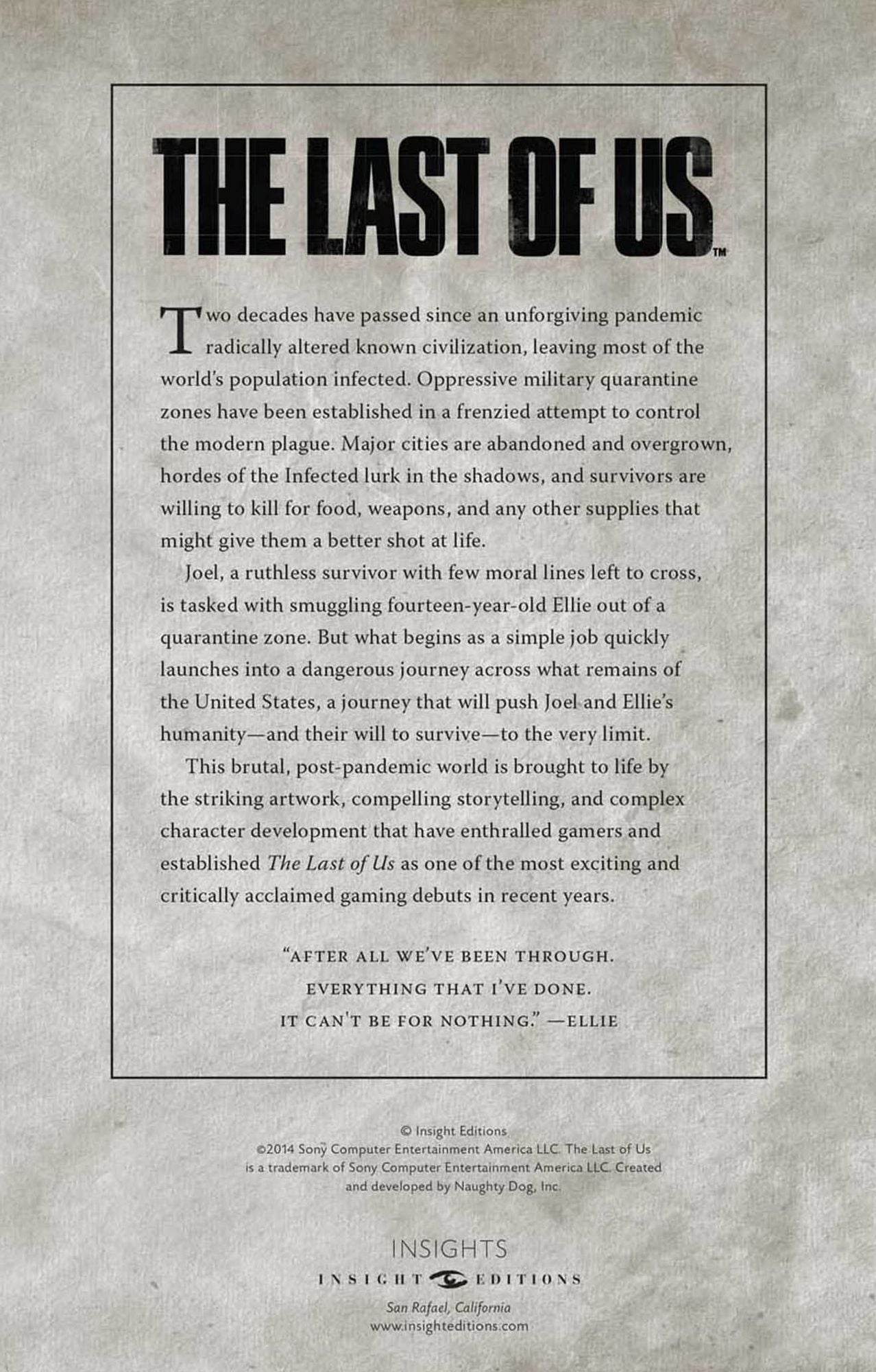 The Last of Us Hardcover Ruled Journal
